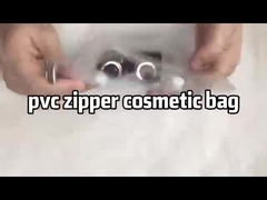 сумка молнии pvc косметическая