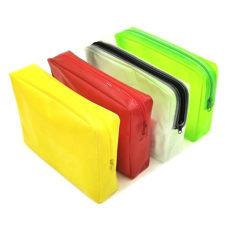 Waterdichte Duidelijke van de Zakpvc van Pvc Kosmetische de Make-upzak voor Reistoiletry de Kleur van de Ritssluitingsmengeling