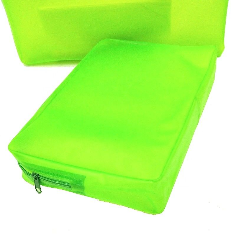 Waterdichte Duidelijke van de Zakpvc van Pvc Kosmetische de Make-upzak voor Reistoiletry de Kleur van de Ritssluitingsmengeling