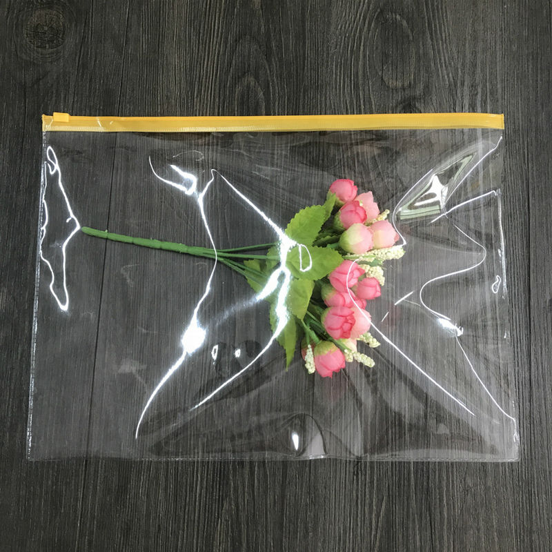 A4/5/6 A3 Zipper Clear Document Pouch Waterproof Box File Folder Envelope Carry