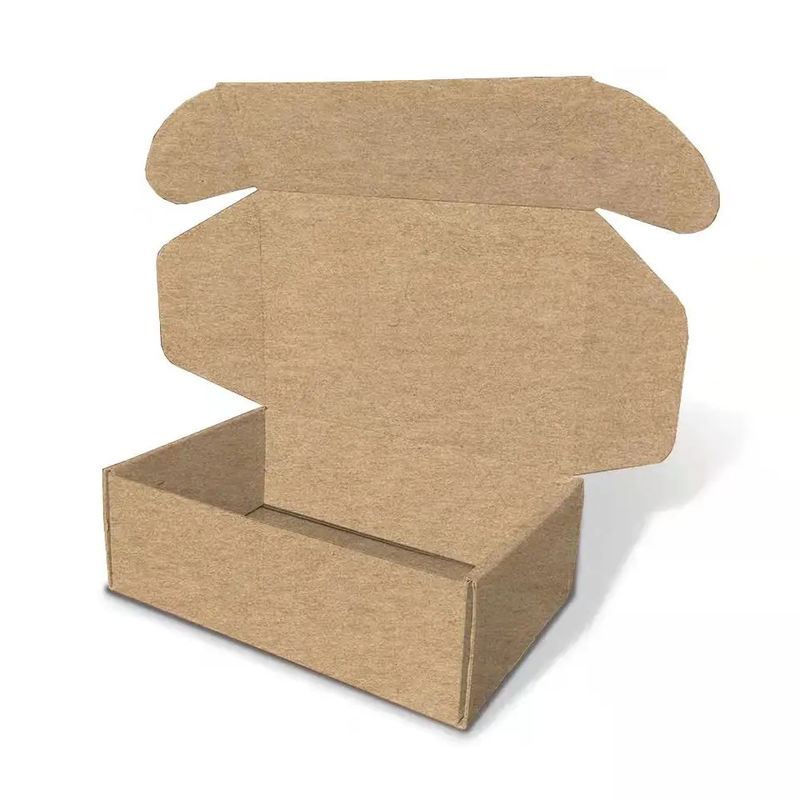 Cajas de regalo del Libro Blanco de Kraft con el empaquetado acanalado de la taza de café del correo de la cartulina de la tapa