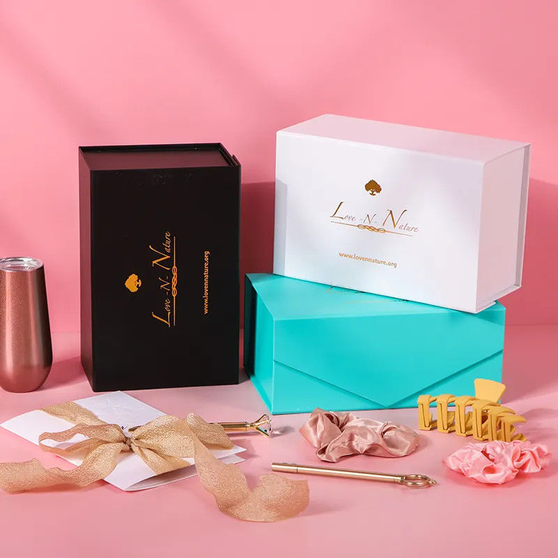 8x10 8x12 8x8 personalizó la caja de papel para la boda de empaquetado Flip Top de papel del regalo